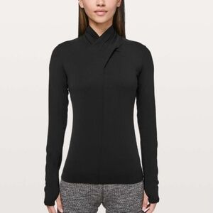 Lululemon Ethereal Long Sleeve Black  Size M